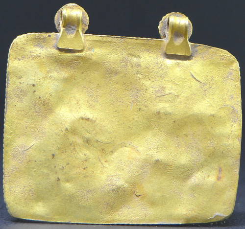 Art Gréco-bouddhique Du Gandhara, Ier Au IIIème Siècle De Notre ère, Pendentif En Or Repoussé.
