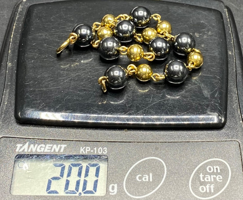 Bracciale placcato oro e onice