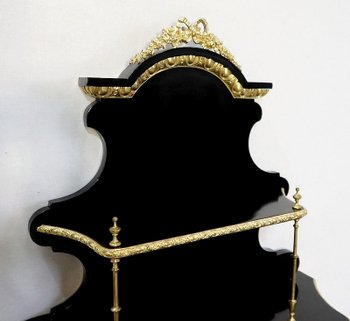  Petit Bureau de Dame en Poirier noirci, époque Napoléon III – Milieu XIXe 