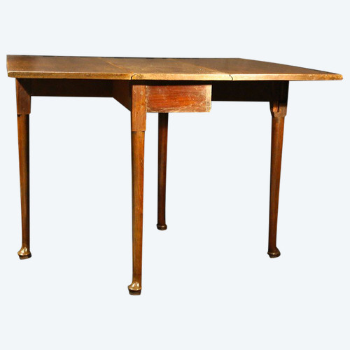 Mahogany folding table  Late 18th century early 19th century  Transition style 