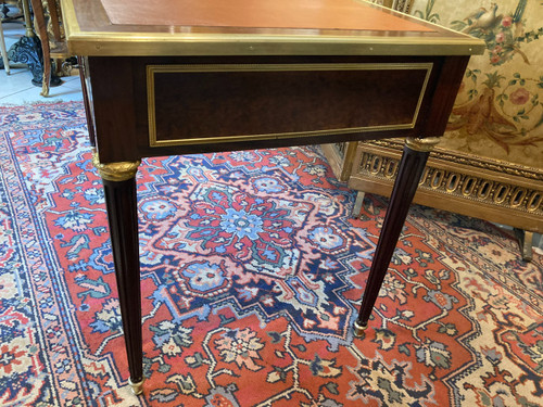 BUREAU PLAT TOUTES FACES DE STYLE LOUIS XVI