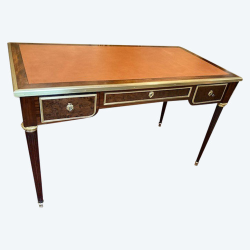 BUREAU PLAT TOUTES FACES DE STYLE LOUIS XVI