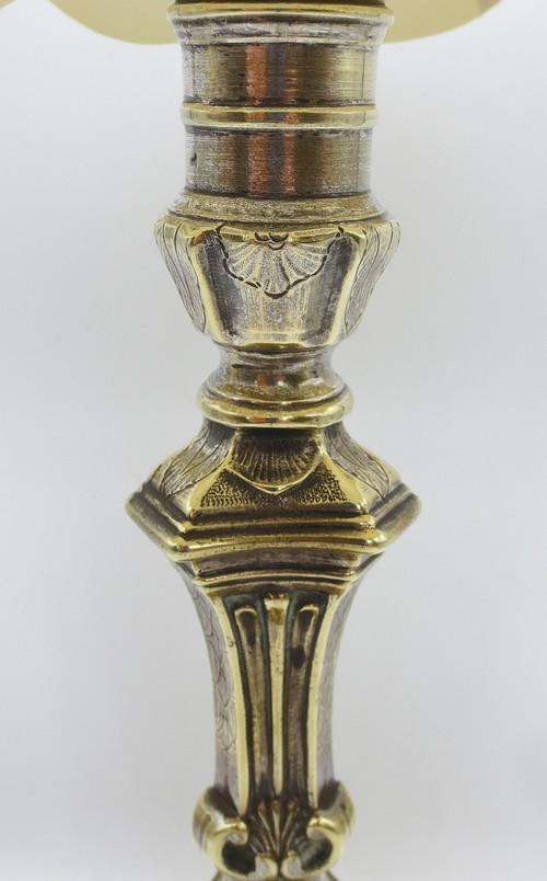 Lamp, torch 18th century,