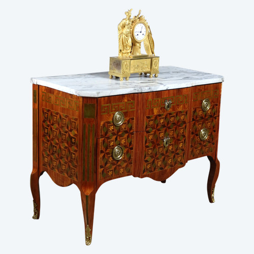 Commode sauteuse Transition XVIIIème siècle