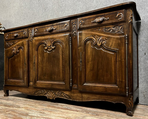 enfilade Provençale de style Louis XV en noyer époque XXeme siècle