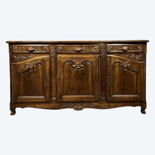 enfilade Provençale de style Louis XV en noyer époque XXeme siècle