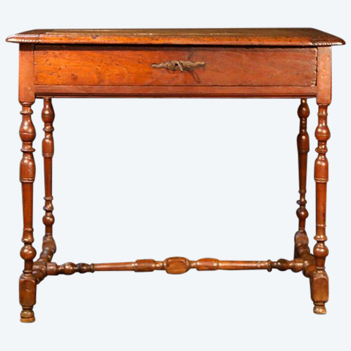 Louis XIII writing table  17th century  Walnut and oak 
