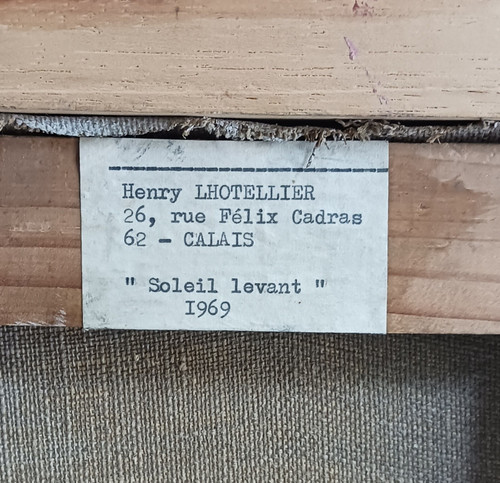 HENRY LHOTELLIER  1908/1993