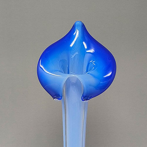 1960er Jahre Erstaunlich Jack in the Pulpit "Calla Lily" Vase aus Muranoglas