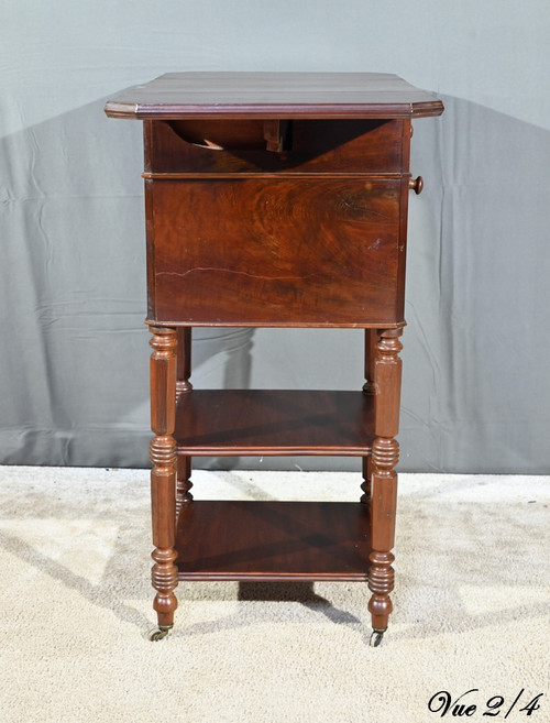 Petite Table à Volets en Acajou, Maison Lemarchand, A. Lemoine – Milieu XIXe
