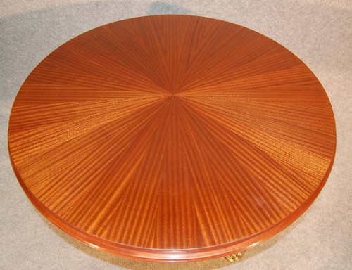 Table Guéridon 1940  Dlg André Arbus Pieds griffes En Bronze