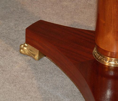 Table Guéridon 1940  Dlg André Arbus Pieds griffes En Bronze
