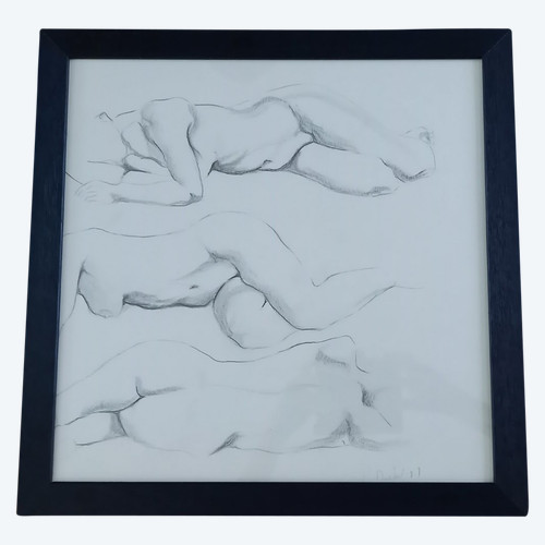 Study of a female nude / Duval 1981