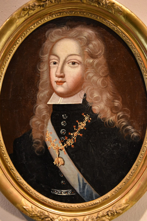 Filippo V, Re di Spagna e Luisa di Savoia, Cerchia di Pierre Gobert (1662 - 1744)