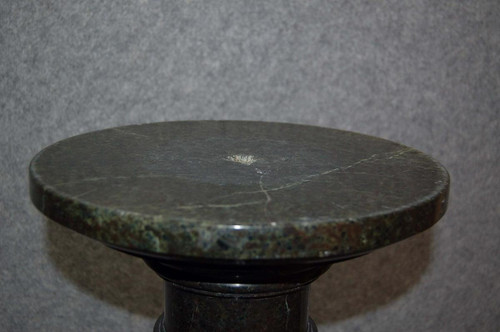 Large Fluted Marble Column, 19th Century 151 Cm