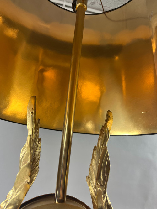 Lampe dorée à poser dans le gout de la Maison Charles 