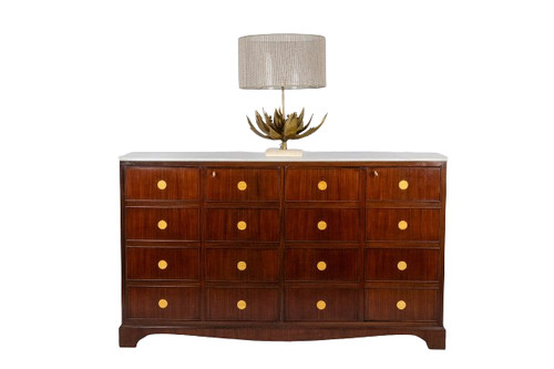 Credenza "trompe-l'oeil" in palissandro. 1950 circa. LS5875856T
