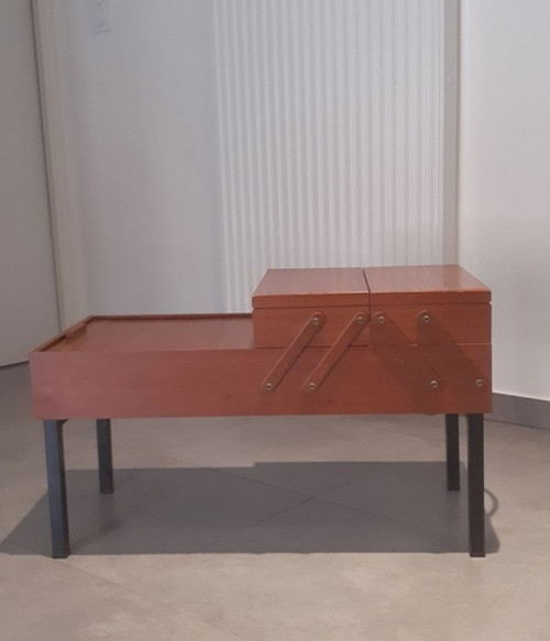 Meuble d appoint - travailleuse - boite de rangement