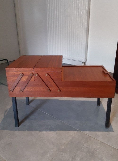 Meuble d appoint - travailleuse - boite de rangement