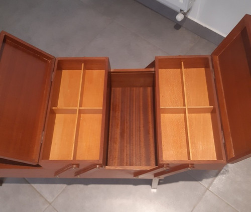 Meuble d appoint - travailleuse - boite de rangement