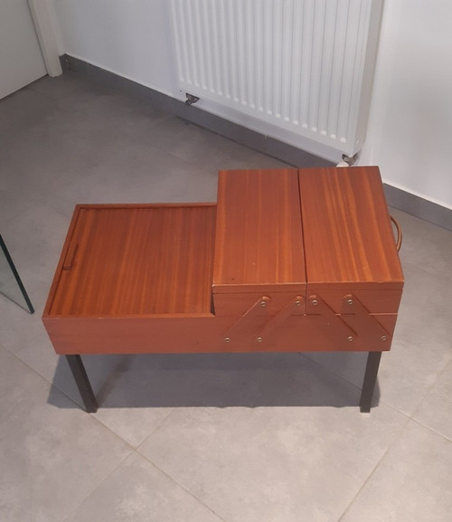 Meuble d appoint - travailleuse - boite de rangement
