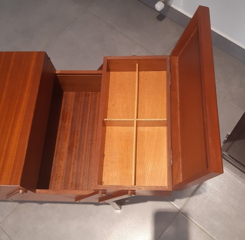Meuble d appoint - travailleuse - boite de rangement