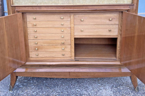Dominique - André Domin (1883-1962) Et Marcel Genevrière (1885-1967) Cabinet Art Déco