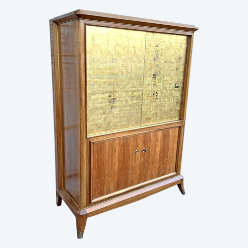 Dominique - André Domin (1883-1962) Et Marcel Genevrière (1885-1967) Cabinet Art Déco