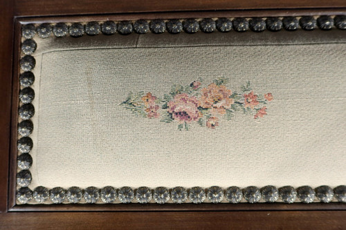 Coffre à Linge de palier en Hêtre et Noyer massif, style Louis XIII – Fin XIXe