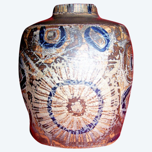 Art Deco stoneware vase from Royal Copenhagen