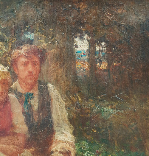 Emile TRONCY - La coppia di contadini