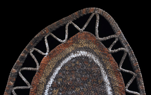 Masque à igname, art tribal, art océanien, vannerie, Papouasie Nouvelle Guinée, Art océanien