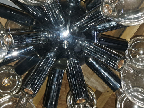 Vintage 24-light “Sputnik” Pendant Chandelier