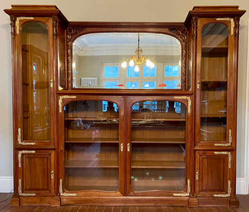 Art Nouveau Library Showcase