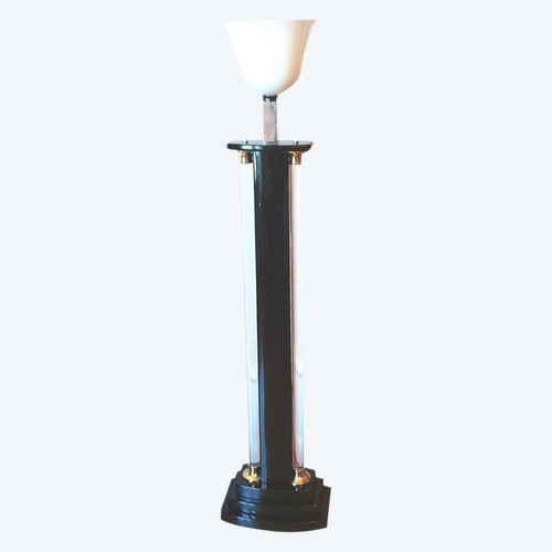1970 Floor Lamp Lacquer And Lucite By Eric Maville And Jean Claude Mahey