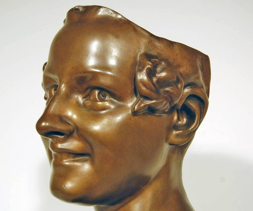 Secondo Jean-baptiste Carpeaux (1827-1875) Bronzo "la donna napoletana che ride"