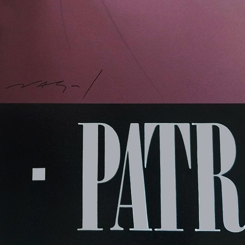 Affiche d'art originale magnifique de Patrick Nagel « Lunettes de soleil à feuille d'argent » des années 1980.