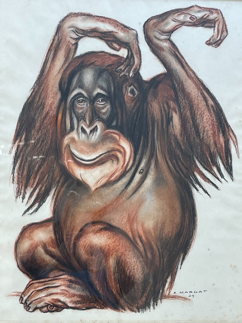 André MARGAT (1903-1999), "Orang-Outan", 1929