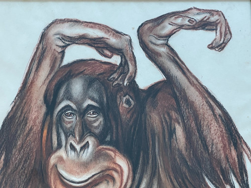André MARGAT (1903-1999), "Orang-Outan", 1929