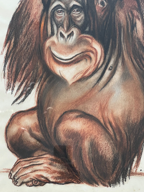 André MARGAT (1903-1999), "Orang-Outan", 1929