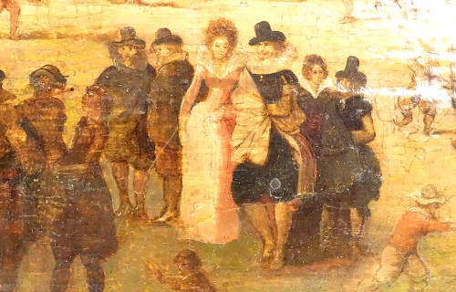 HSP Vue Carnaval Venise Att. Louis de Caullery école Flamande Palais XVIIè