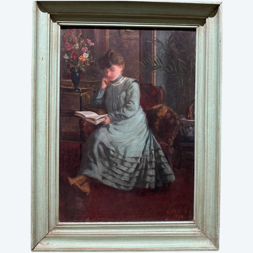 Henri Darbois (1865-1941) – elegant bei La Lecture, 1904