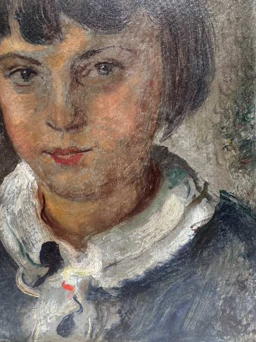 Maurice Mendjisky (1889-1951) Porträt eines jungen Mädchens, ca. 1919
