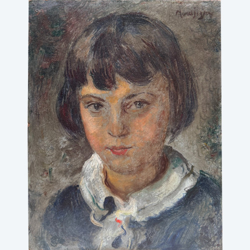 Maurice Mendjisky (1889-1951) Porträt eines jungen Mädchens, ca. 1919
