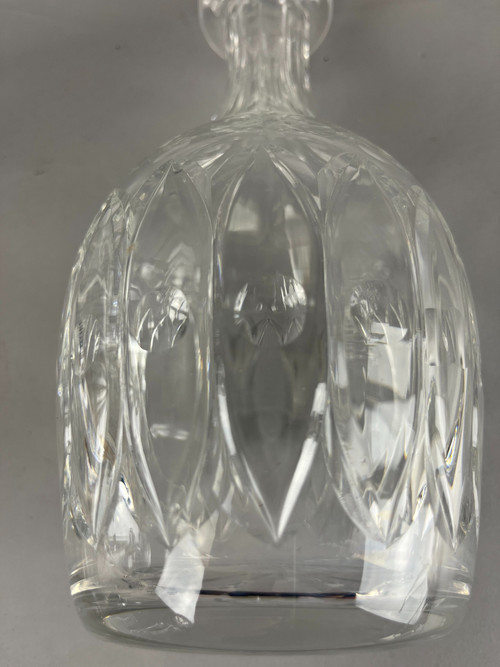 Coppia di caraffe di cristallo