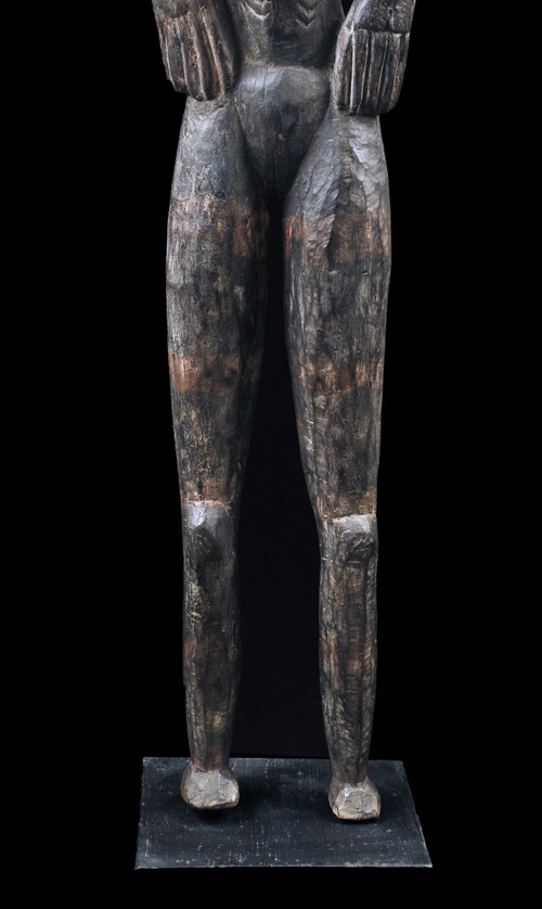 Figure de culte Nogwi, sculpture, art tribal, Papouasie Nouvelle Guinée, art océanien, Statue