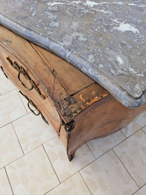 Commode Galbée Toutes Faces ép. Louis XV XVIIIème
