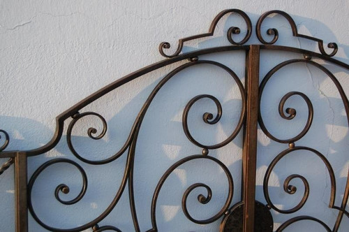 Portes d'Intérieur A Quatre Battants En Fer Forgé