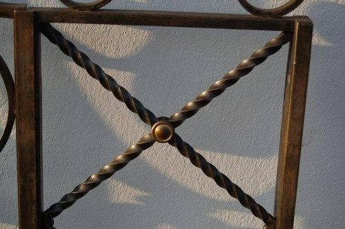 Portes d'Intérieur A Quatre Battants En Fer Forgé
