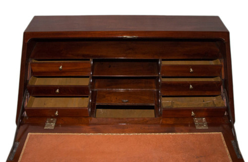 Commode Scriban En Acajou époque Louis XVI 